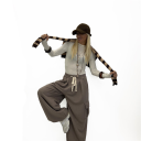 pantalone modello cargo balloon new york